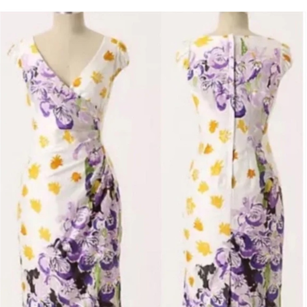Anthropologie Rebekah Maysles floral dress